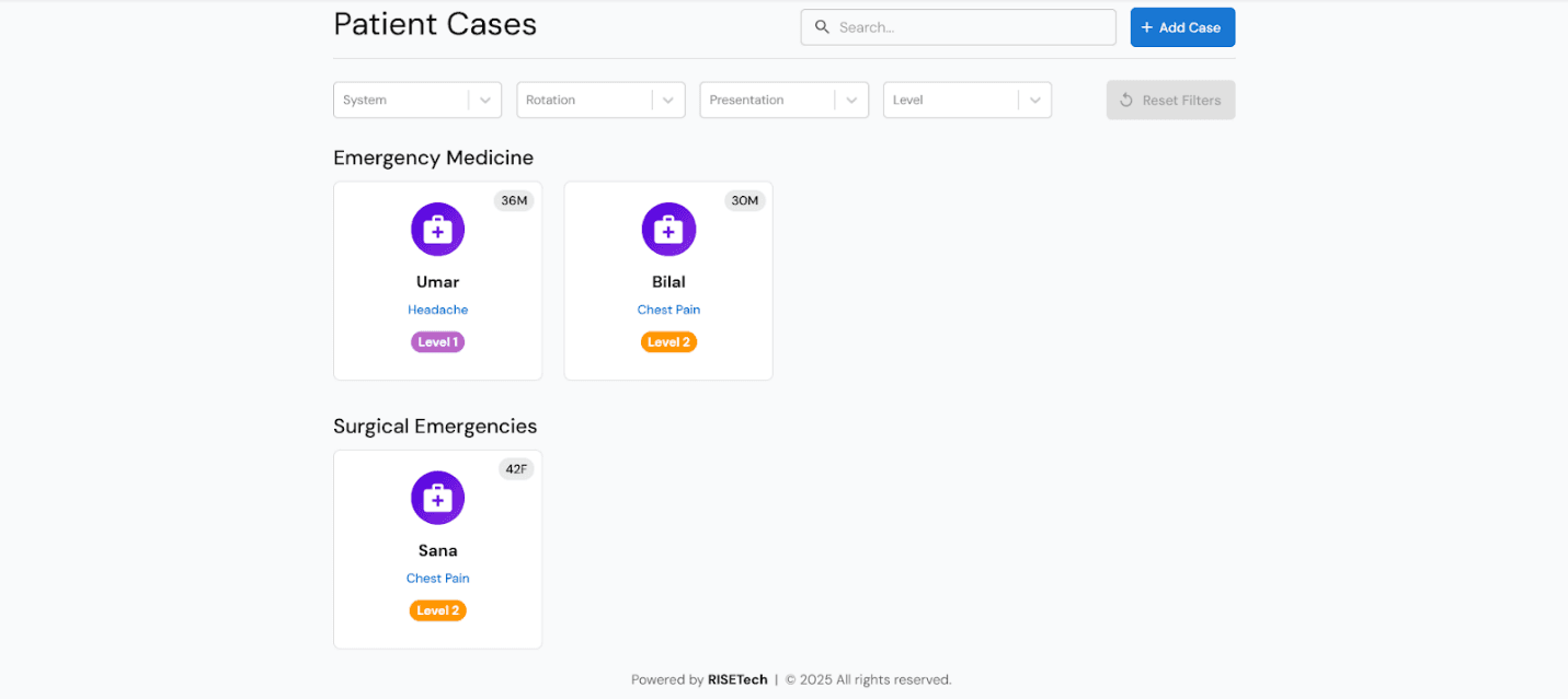 Localized Case Library