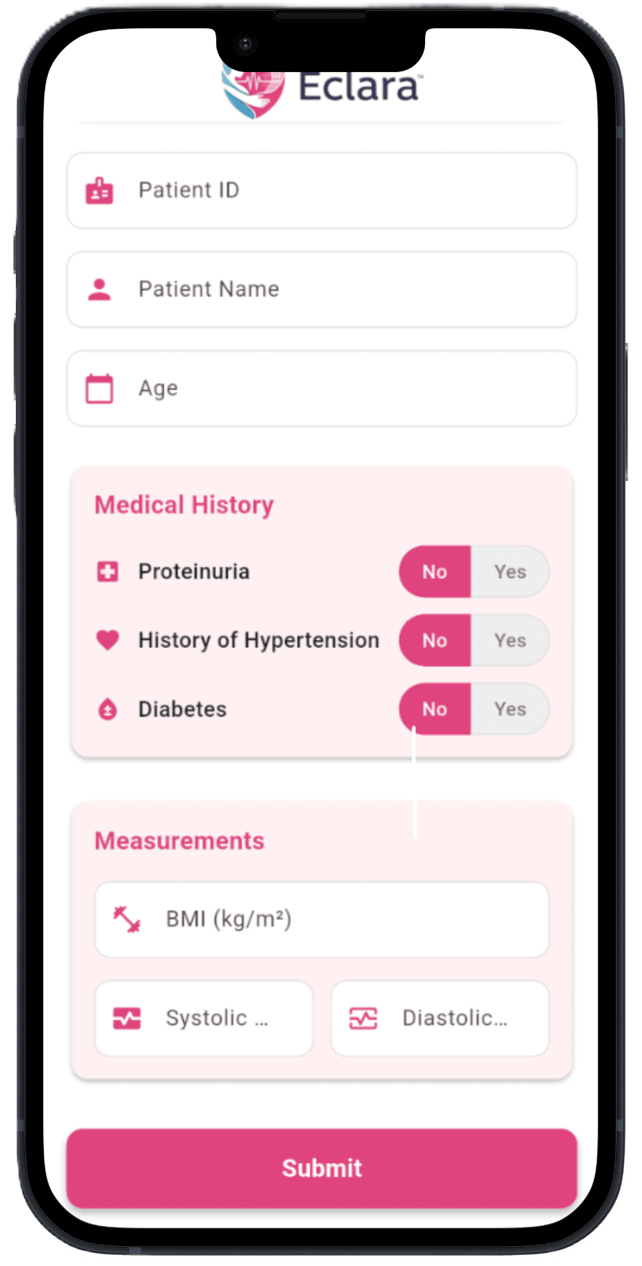 Eclara – AI-Powered Patient Risk Assessment